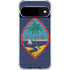 Guam Flag Dark Wood Google Pixel 10 Clear Case